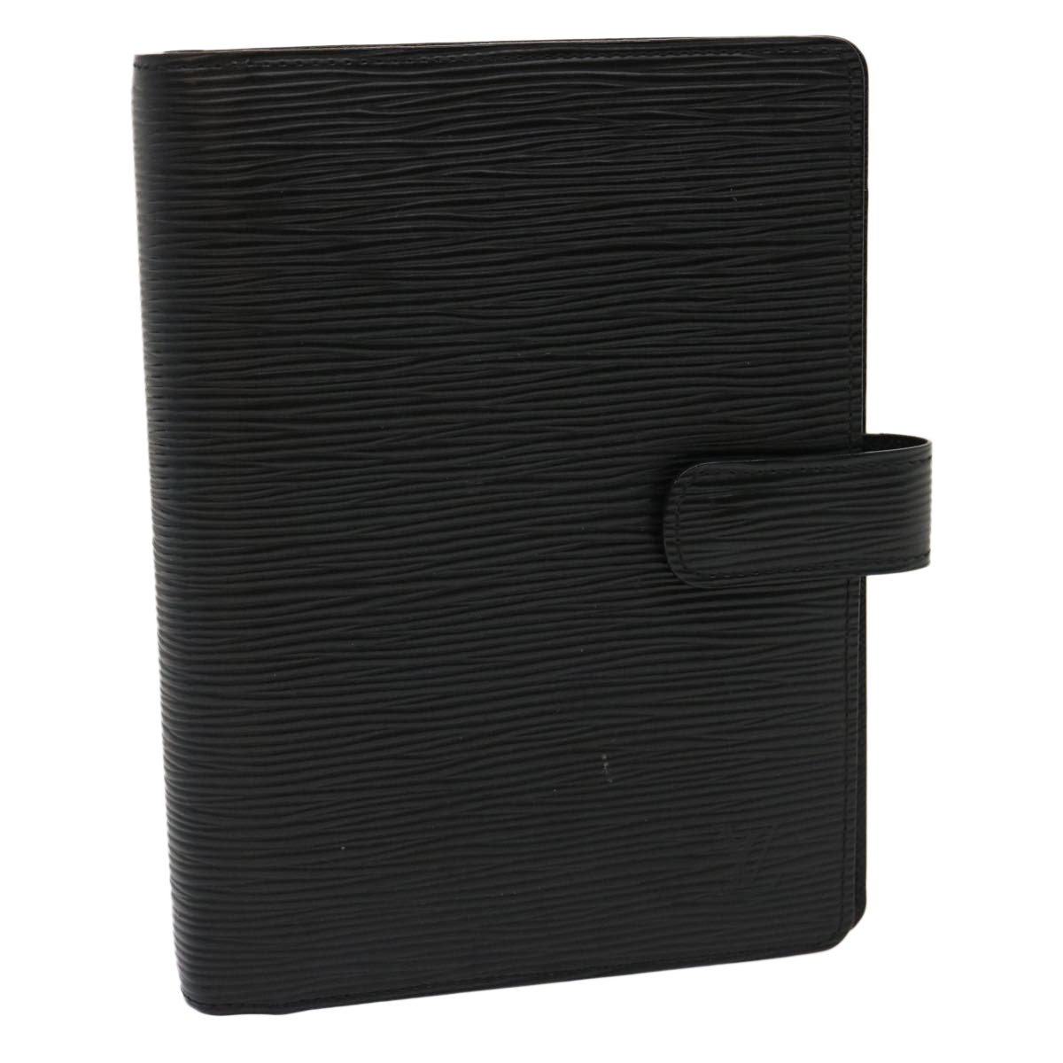 Louis Vuitton Epi Agenda Mm Day Planner Cover Black R20042 Lv Auth Tp310